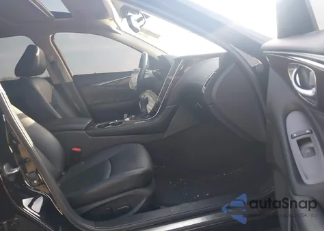 2018 Infiniti Q50 3.0T Luxe z USA, uszkodzony, nr VIN JN1EV7ARXJM439247